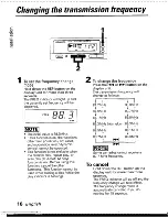 Preview for 16 page of Kenwood KCA-R31FM Instruction Manual