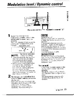 Preview for 17 page of Kenwood KCA-R31FM Instruction Manual