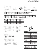 Предварительный просмотр 9 страницы Kenwood KCA-R71FM Service Manual