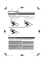 Предварительный просмотр 21 страницы Kenwood KCA-S220A - Car Audio Switcher Instruction Manual