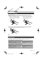 Предварительный просмотр 29 страницы Kenwood KCA-S220A - Car Audio Switcher Instruction Manual