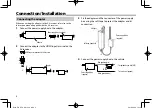 Предварительный просмотр 4 страницы Kenwood KCA-WL100 Instruction Manual