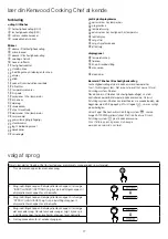 Предварительный просмотр 80 страницы Kenwood KCC90 Instructions Manual