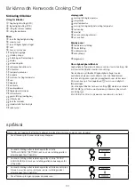 Предварительный просмотр 104 страницы Kenwood KCC90 Instructions Manual