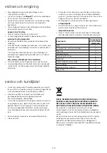 Предварительный просмотр 122 страницы Kenwood KCC90 Instructions Manual