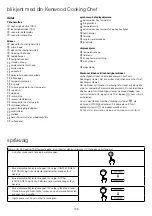 Предварительный просмотр 128 страницы Kenwood KCC90 Instructions Manual