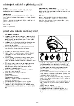 Предварительный просмотр 201 страницы Kenwood KCC90 Instructions Manual