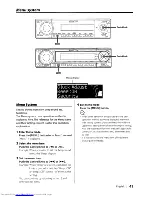 Preview for 41 page of Kenwood kcd-728 Instruction Manual