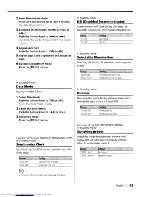 Preview for 43 page of Kenwood kcd-728 Instruction Manual