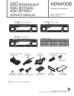 Предварительный просмотр 1 страницы Kenwood KCD-BT6544U/UY Service Manual