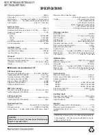 Preview for 52 page of Kenwood KCD-BT6544U/UY Service Manual