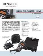 Kenwood KCH-16 Brochure & Specs предпросмотр