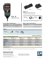 Preview for 2 page of Kenwood KCH-16 Brochure & Specs