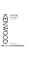 Preview for 19 page of Kenwood KCR-140 Instruction Manual