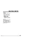 Preview for 21 page of Kenwood KCR-140 Instruction Manual