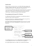 Предварительный просмотр 3 страницы Kenwood KCT-19 Programming Instructions Manual