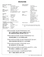 Preview for 14 page of Kenwood KD-3070 Service Manual