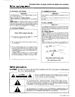 Предварительный просмотр 3 страницы Kenwood KD-492F Instruction Manual