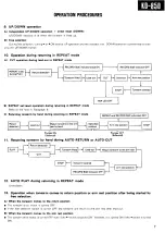 Предварительный просмотр 7 страницы Kenwood KD-850 Service Manual