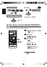 Предварительный просмотр 22 страницы Kenwood KD-AVX12 Instructions Manual