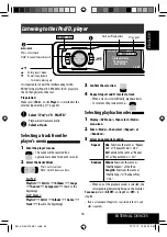 Предварительный просмотр 35 страницы Kenwood KD-AVX12 Instructions Manual