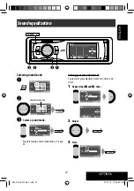 Предварительный просмотр 37 страницы Kenwood KD-AVX12 Instructions Manual