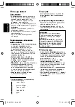 Предварительный просмотр 110 страницы Kenwood KD-AVX12 Instructions Manual