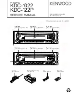 Preview for 1 page of Kenwood KDC-1022 Service Manual