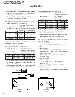 Preview for 8 page of Kenwood KDC-1022 Service Manual