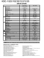 Preview for 28 page of Kenwood KDC-1023S Service Manual