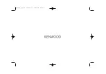 Preview for 21 page of Kenwood KDC-105 Instruction Manual