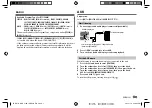 Предварительный просмотр 11 страницы Kenwood KDC-110UB Instruction Manual