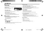 Preview for 56 page of Kenwood KDC-115U Instruction Manual