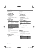 Предварительный просмотр 6 страницы Kenwood KDC-135 Instruction Manual