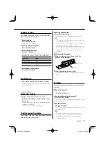 Предварительный просмотр 7 страницы Kenwood KDC-135 Instruction Manual