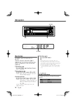 Предварительный просмотр 12 страницы Kenwood KDC-135 Instruction Manual