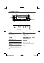 Предварительный просмотр 23 страницы Kenwood KDC-135 Instruction Manual