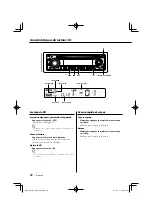 Предварительный просмотр 28 страницы Kenwood KDC-135 Instruction Manual