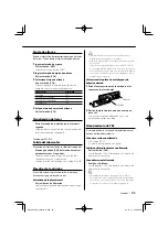 Предварительный просмотр 43 страницы Kenwood KDC-135 Instruction Manual