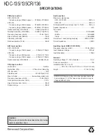 Preview for 38 page of Kenwood KDC-135 Service Manual