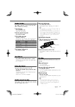 Preview for 7 page of Kenwood KDC-136 Instruction Manual