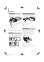 Предварительный просмотр 17 страницы Kenwood KDC-138 Instruction Manual