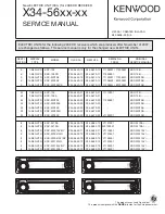 Kenwood KDC-138 Service Manual предпросмотр