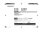 Preview for 1 page of Kenwood KDC-155U Instruction Manual