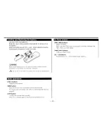 Предварительный просмотр 23 страницы Kenwood KDC-2025 Instruction Manual