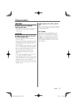 Preview for 3 page of Kenwood KDC-2031SA Instruction Manual