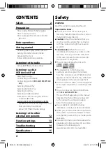 Preview for 2 page of Kenwood KDC-208U Instruction Manual