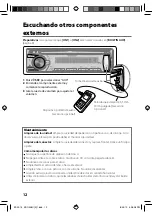 Предварительный просмотр 40 страницы Kenwood KDC-208U Instruction Manual