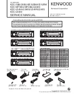 Kenwood KDC-208U Service Manual preview