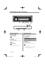 Preview for 14 page of Kenwood KDC-228 Instruction Manual